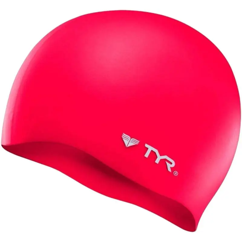 Шапочка для плавания TYR Wrinkle Free Silicone Cap от магазина Супер Спорт