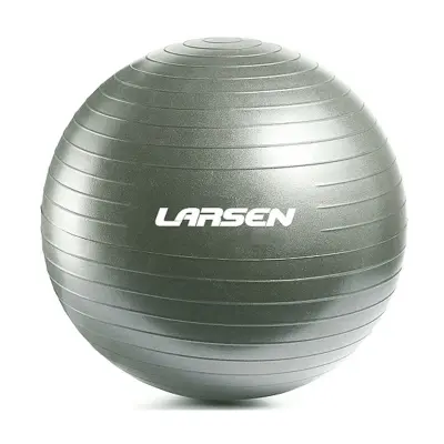 картинка Мяч Larsen гимнастический RG-4 серый 85 см 
