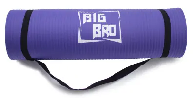 картинка Коврик BIG BRO для йоги 183*61*1 фиолетовый 