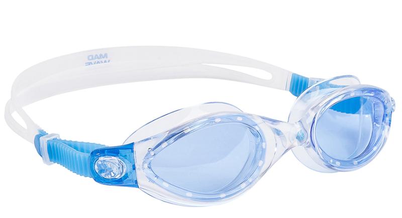 Очки для плавания Mad Wave Clear Vision CP Lens blue от магазина Супер Спорт
