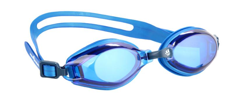Очки для плавания Mad Wave Predator blue от магазина Супер Спорт